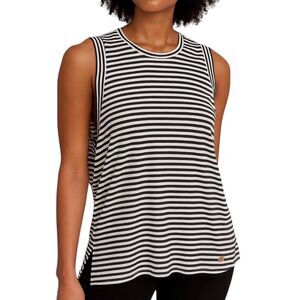 Michael Kors Women's Striped Sleeveless Tank Top Size M Multicolor Casual